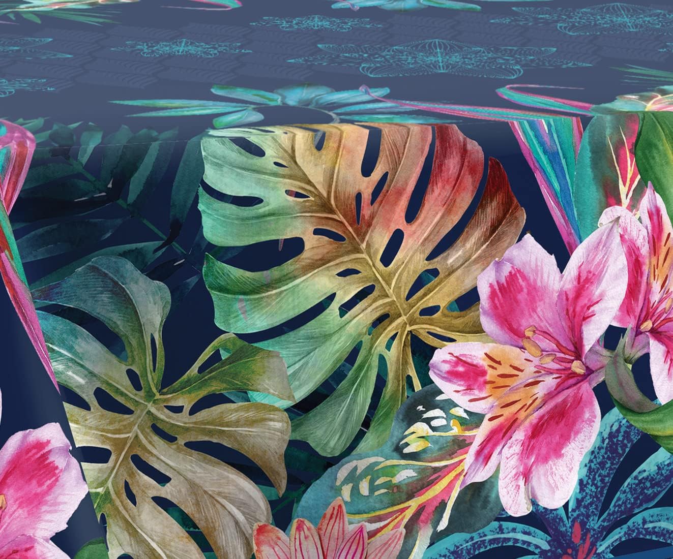 Tovaglia Antimacchia Fantasia Jungle – Tropicale, vivace e senza stiro