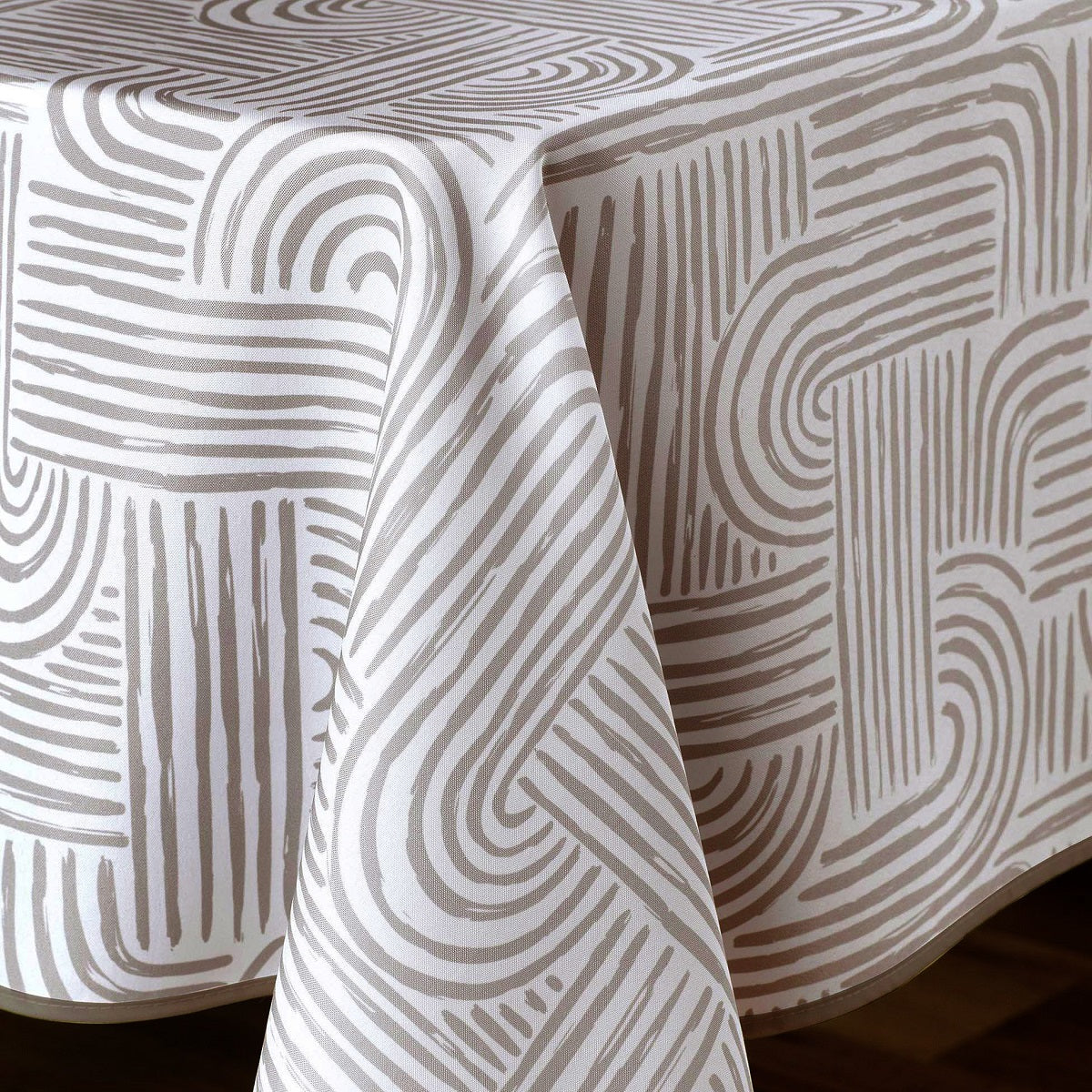 Tovaglia antimacchia moderna PANDORA BEIGE