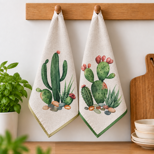 Set 2 Strofinacci CACTUS B