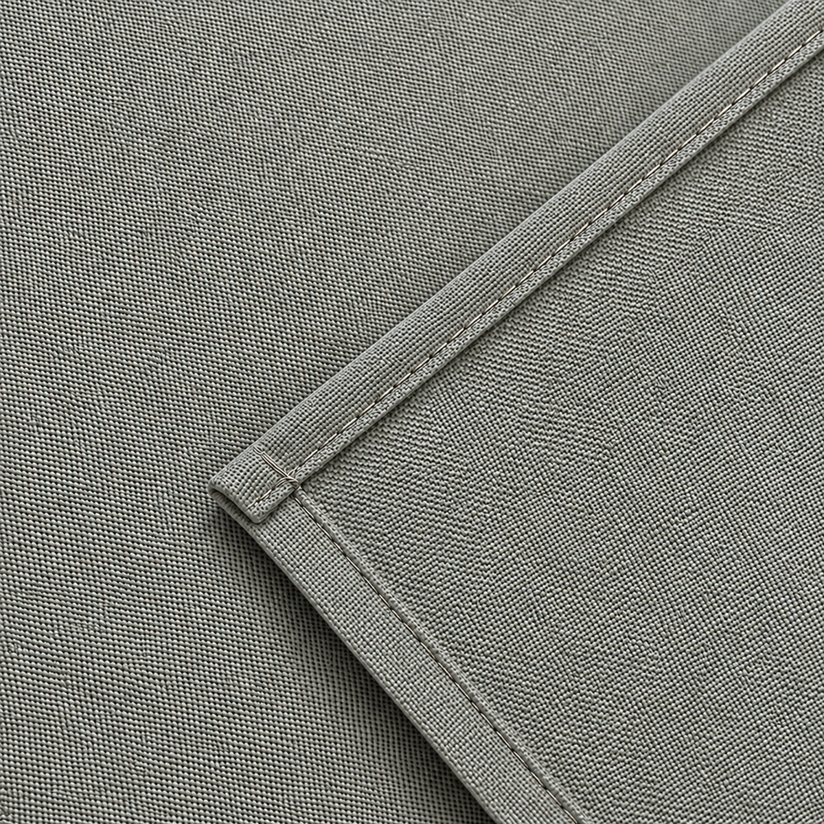 Set 6 Tovaglioli in Cotone Panama – Grigio