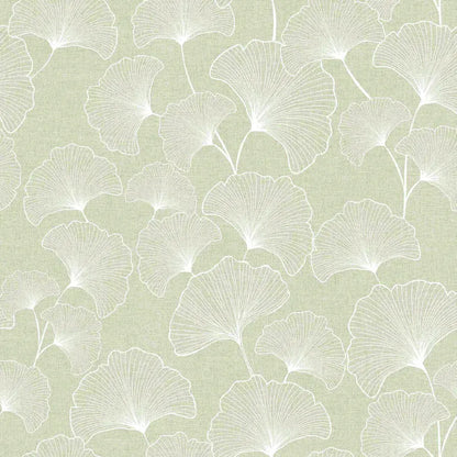 dettaglio fantasia botanica tono beige tovaglia antimacchia